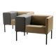 MK10490 Brix lounge chair by Kensaku Oshiro for Viccarbe