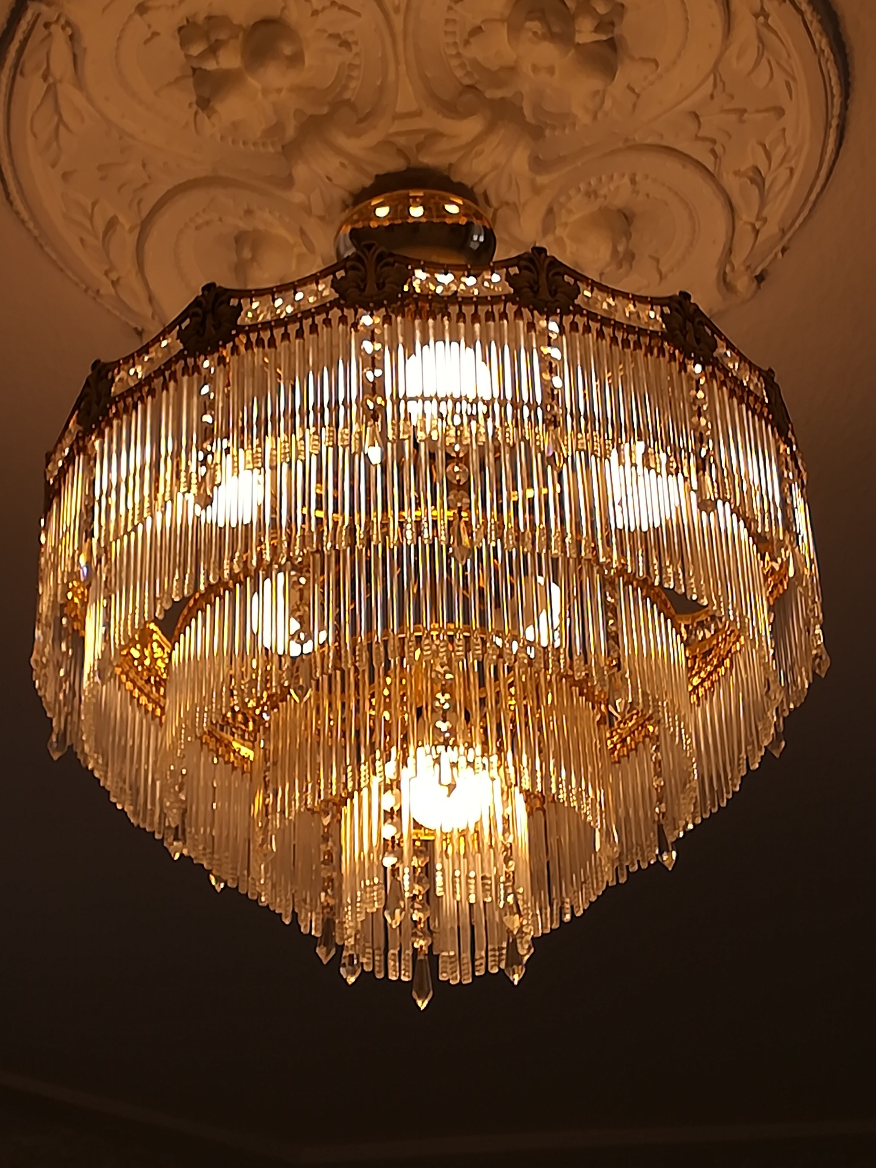 Cascade chandelier
