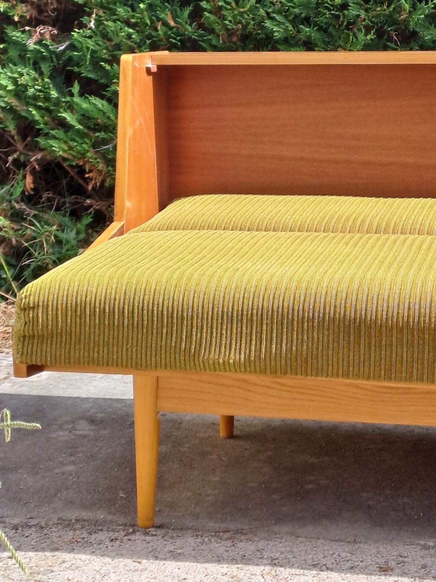 Jitona sofa bed, czechoslovak vintage 1970s