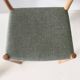 Pair of chairs by JL Moller for Hojbjerg Denmark 1960s teak