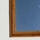 Miroir monumental Hollywood Regency tropical en canne de bambou, atr