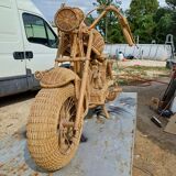 Harley Davidson Wicker Motorcycle by Tom Dixon