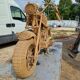Harley Davidson Wicker Motorcycle by Tom Dixon
