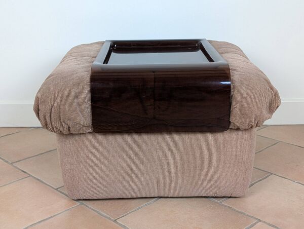 Pouf Cinna avec plateau