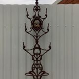 Alfred Corneau Brothers Charleville's coat holder in 19th century cast iron