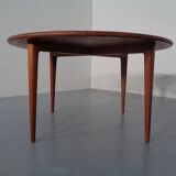 Danish Solid Teak Coffee Table from A/S Mikael Laursen, 1960s