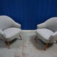 Paire de fauteuils 1950