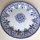 Old plate in Gien earthenware