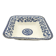 Gien earthenware dish / salad bowl "Terre de Fer", "Ibis" service, 1876