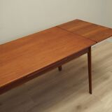 Teak table, Danish design, 1970s, production: Denmark