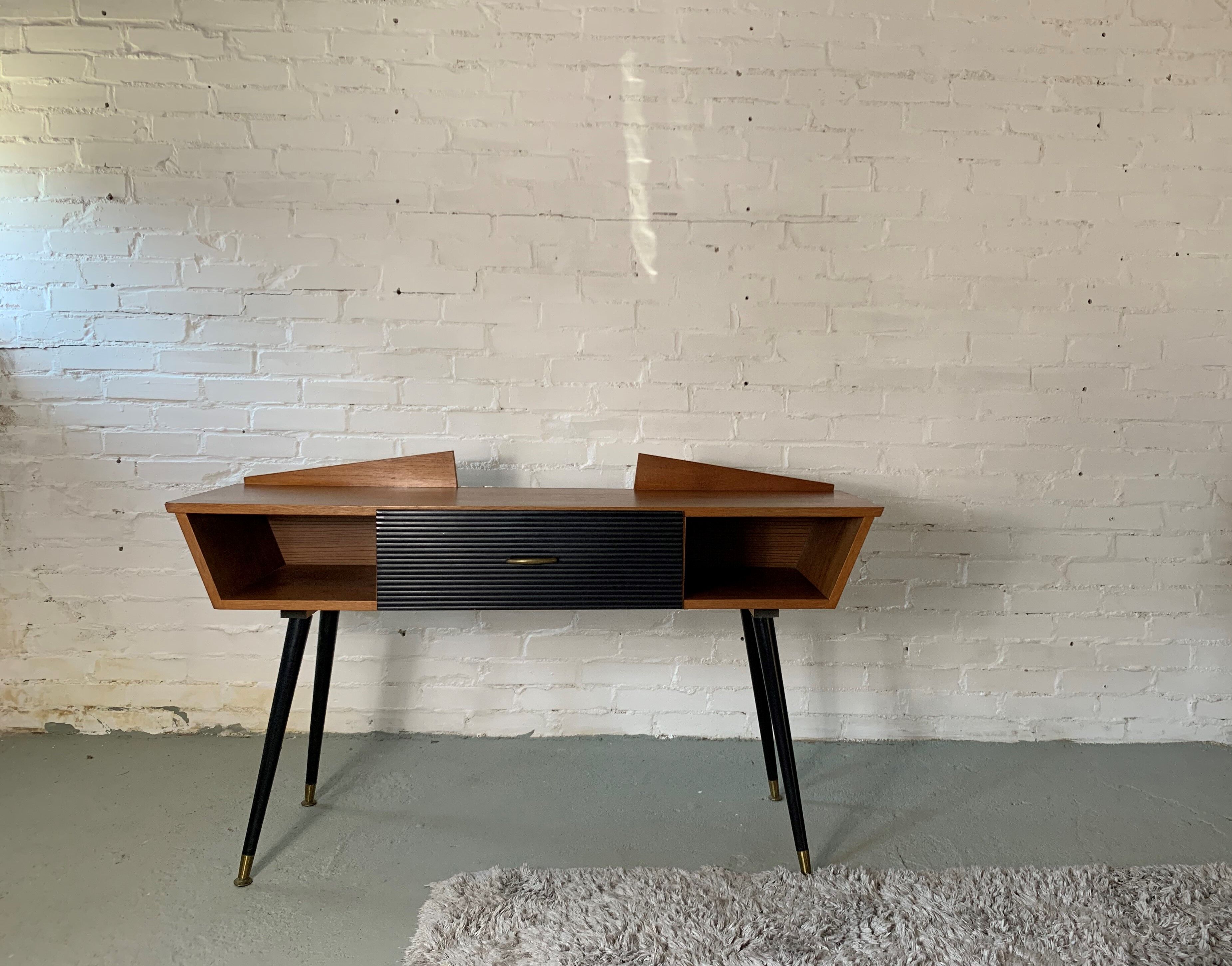 Vintage dressing table  with mirror, 1950s