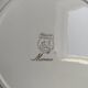Saint Amand Monaco white and yellow dish