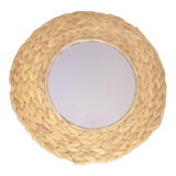 Mirror in raffia 36 cm