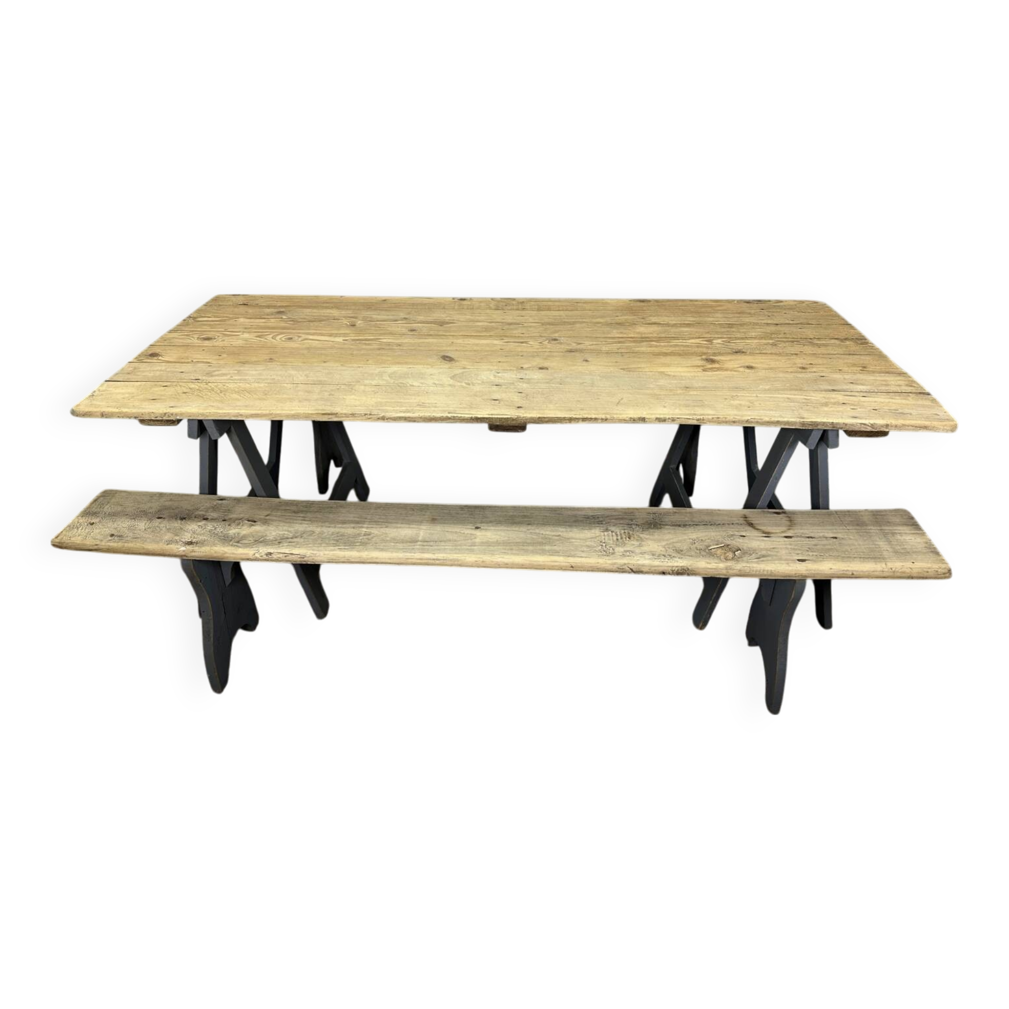 Table et bancs guinguettes