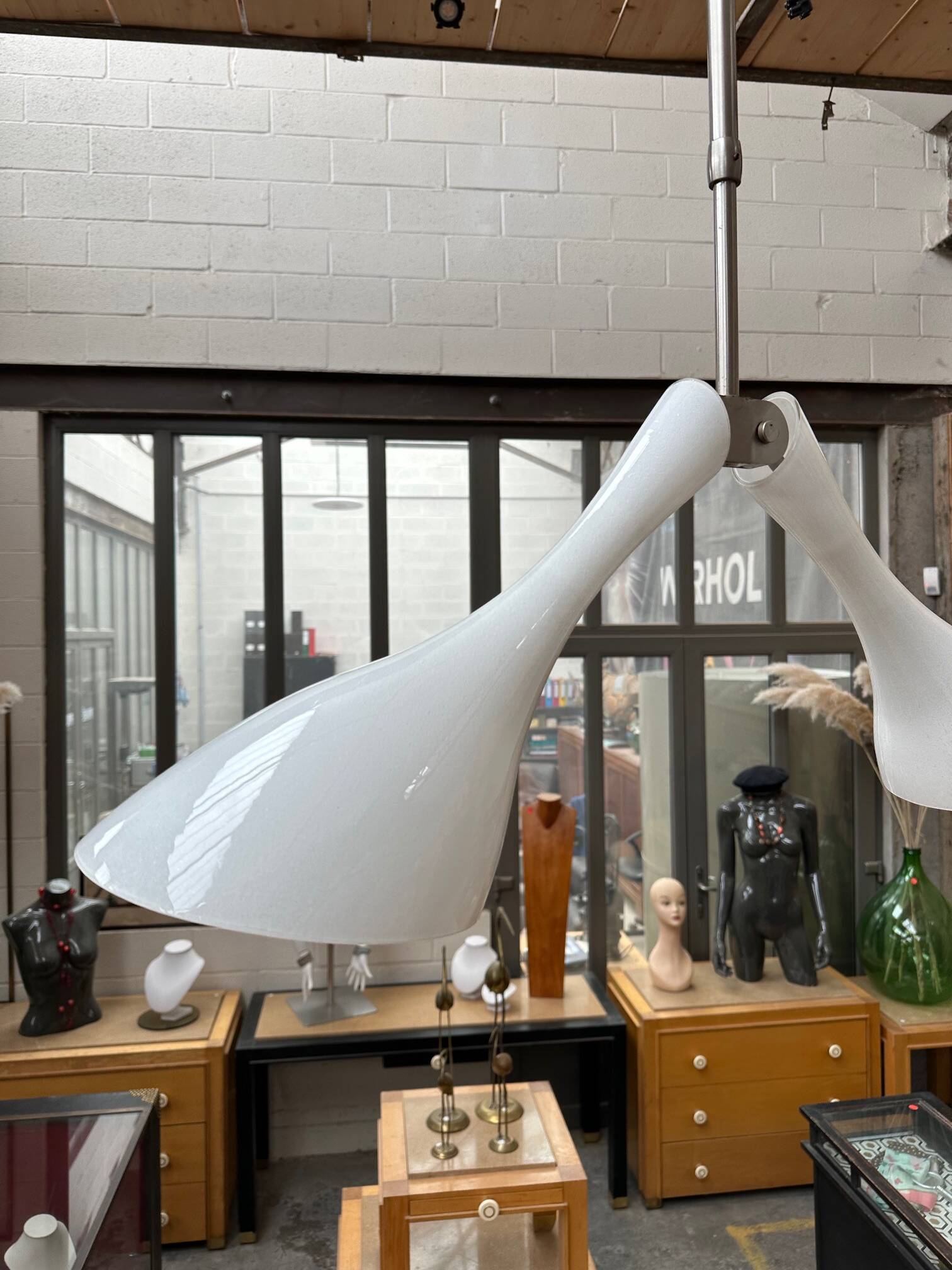 Murano glass paste light fixture