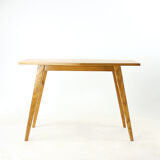 Mid Century Coffee Table In Oak, Czechoslovakia 1960s