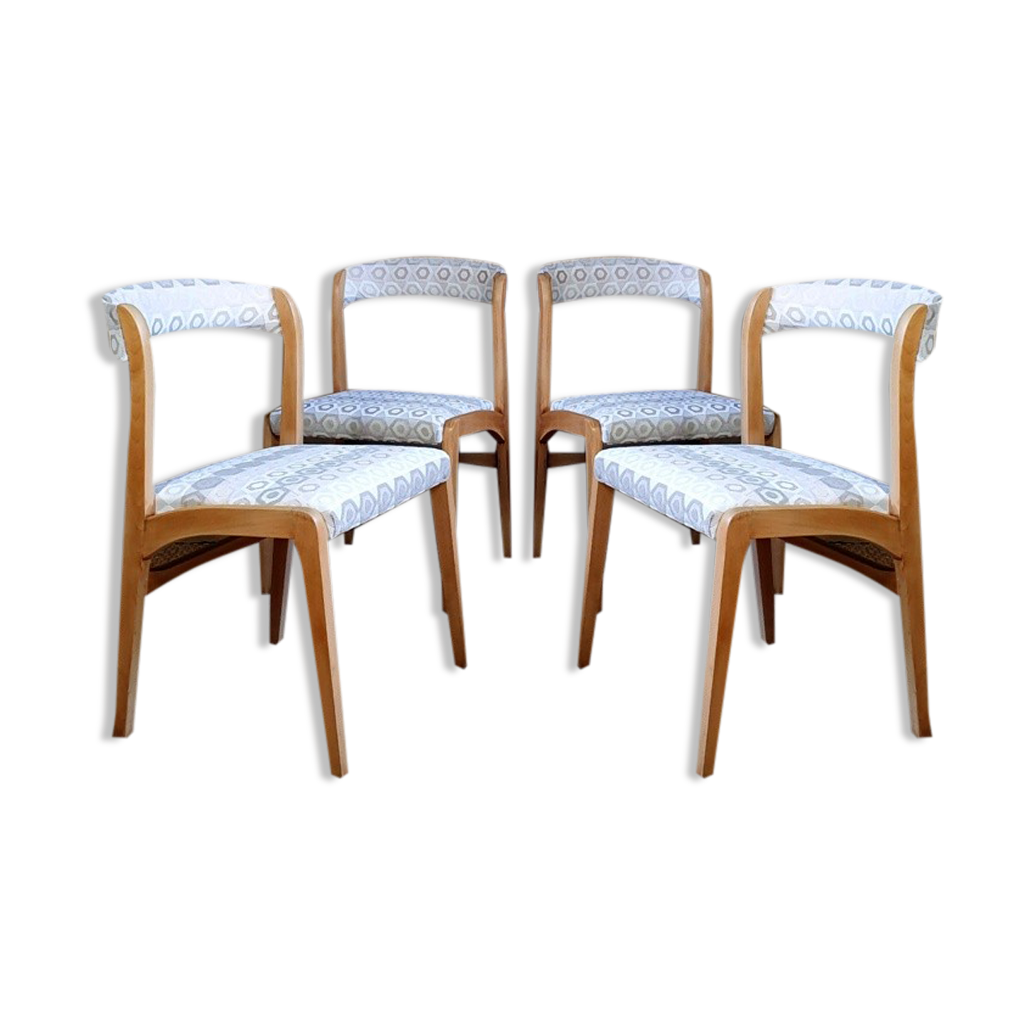 Set 4 chairs Baumann 70s