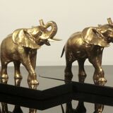 Elephant bookend "r garreau"
