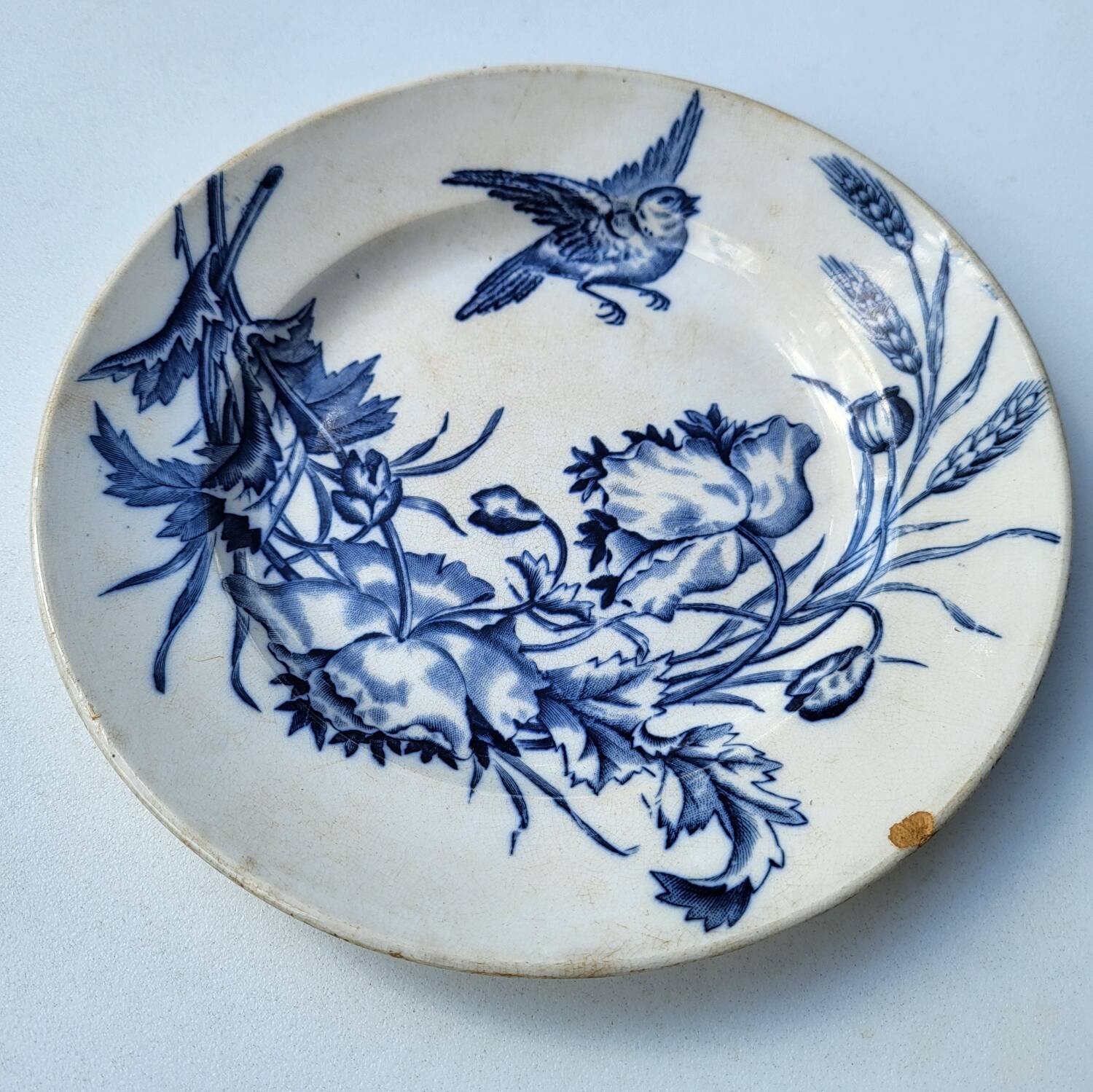 BFK Flora & Vögel Ironstone Plate
