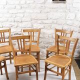 6 Luterma bistro chairs from the 1950s-60s