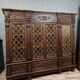 Renaissance-style walnut library, circa 1850
