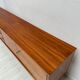 1960s extra large vintage minimalistic teak sideboard