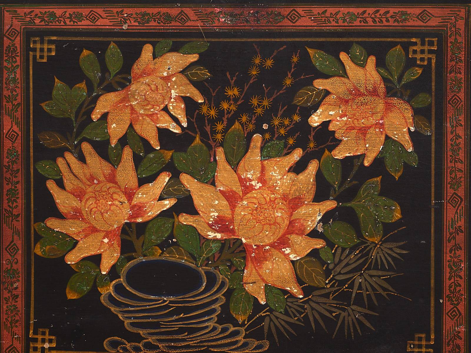 Original illustrated Chinese opera trunk (China, around 1900) #11