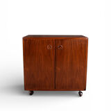 Scandinavian bar on wheels by Illum Wikkelsø for CFC Silkeborg