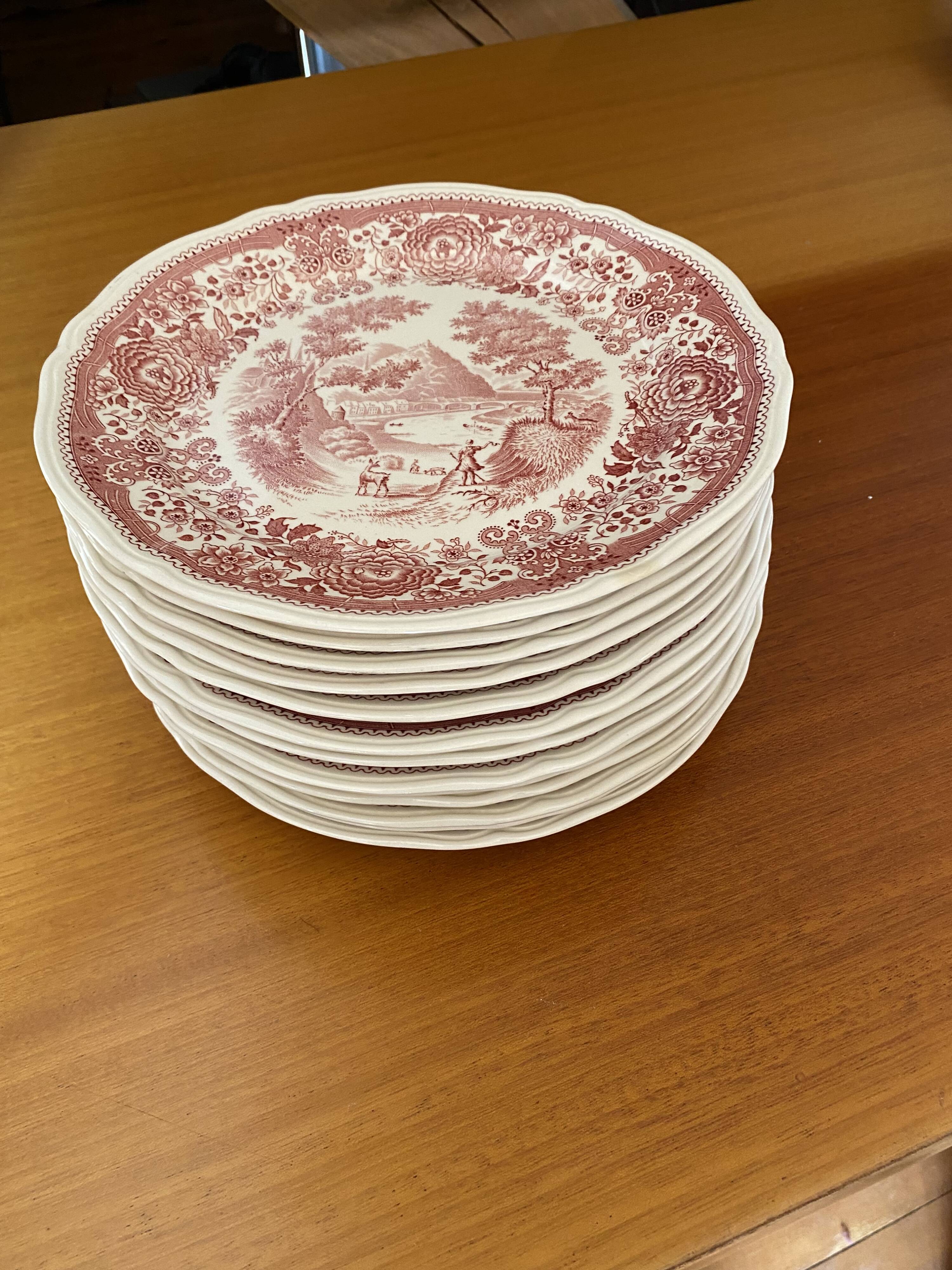 Antique plates