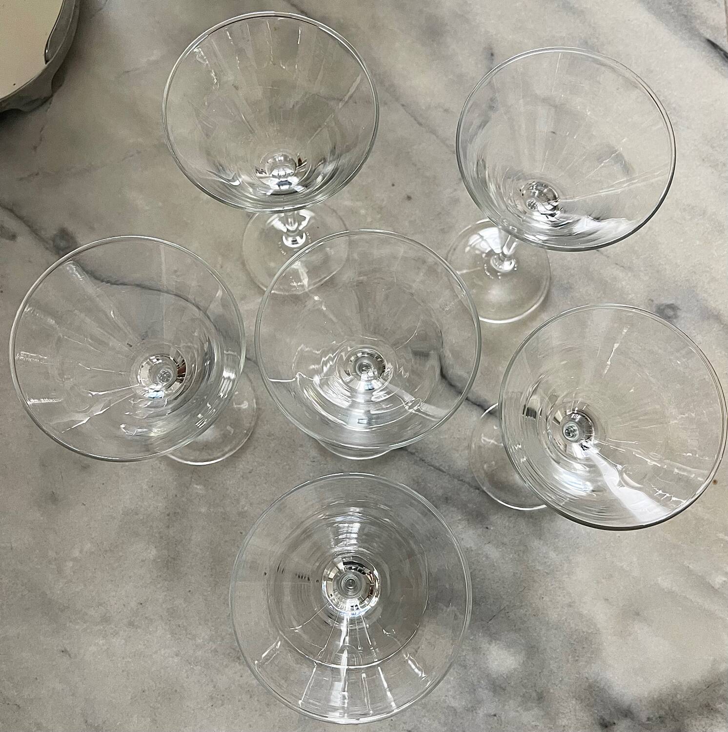 6 cocktail glasses Luminarc France