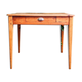 Bureau bois brut années 50