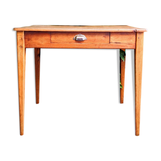 Raw wood desk from the 50s