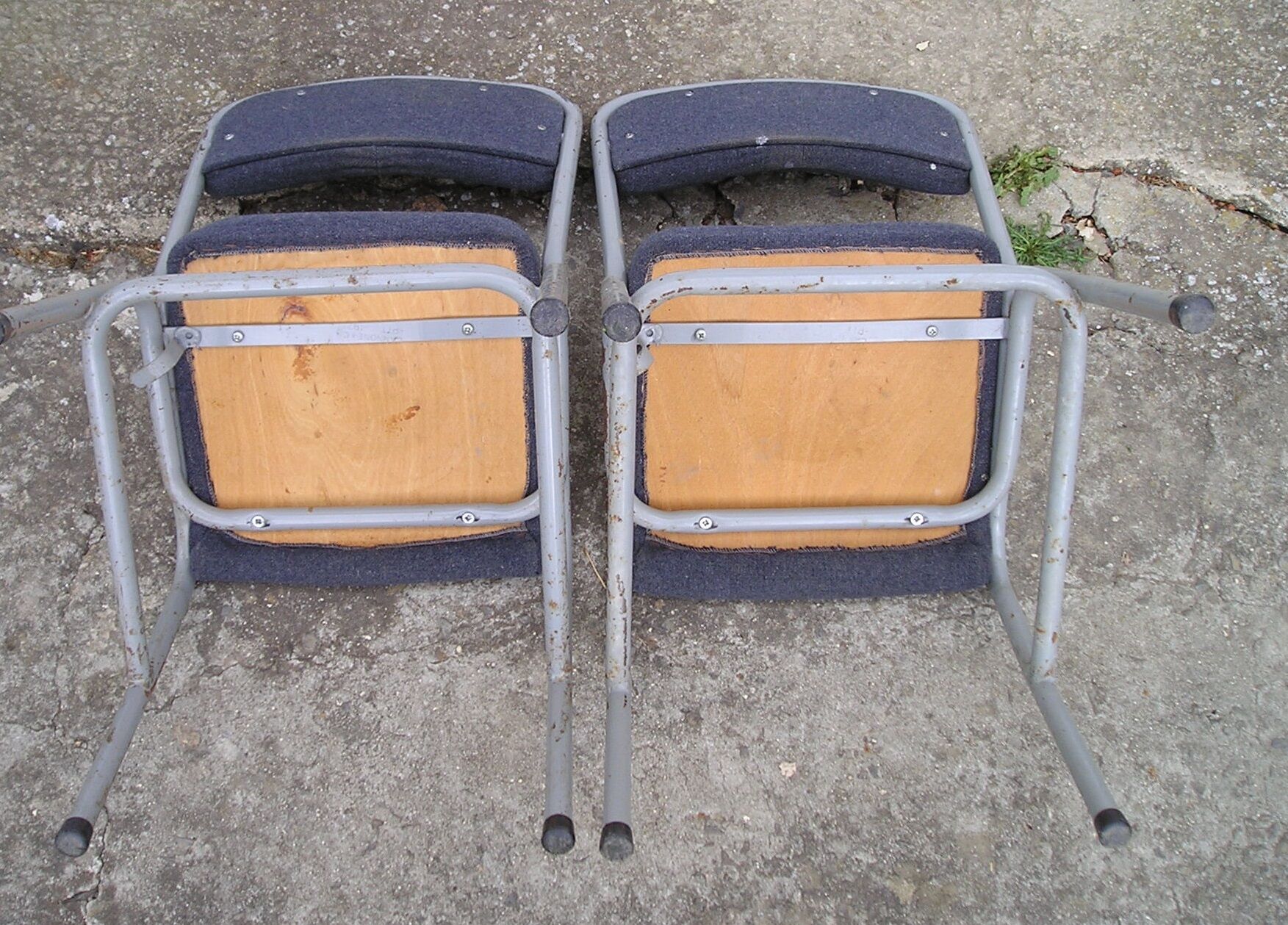 Pair of chairs Cannone PTT 1977