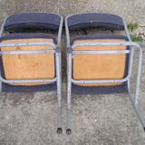 Pair of chairs Cannone PTT 1977