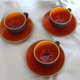 Lot of 3 ceramic cups