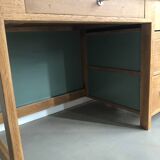1950s oak desk