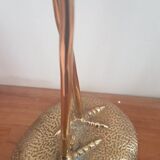 Pair of birds couple of brass herons