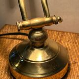 Vintage retro notary banker lamp