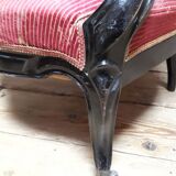 Voltaire armchair with rack and pinion XIX°
