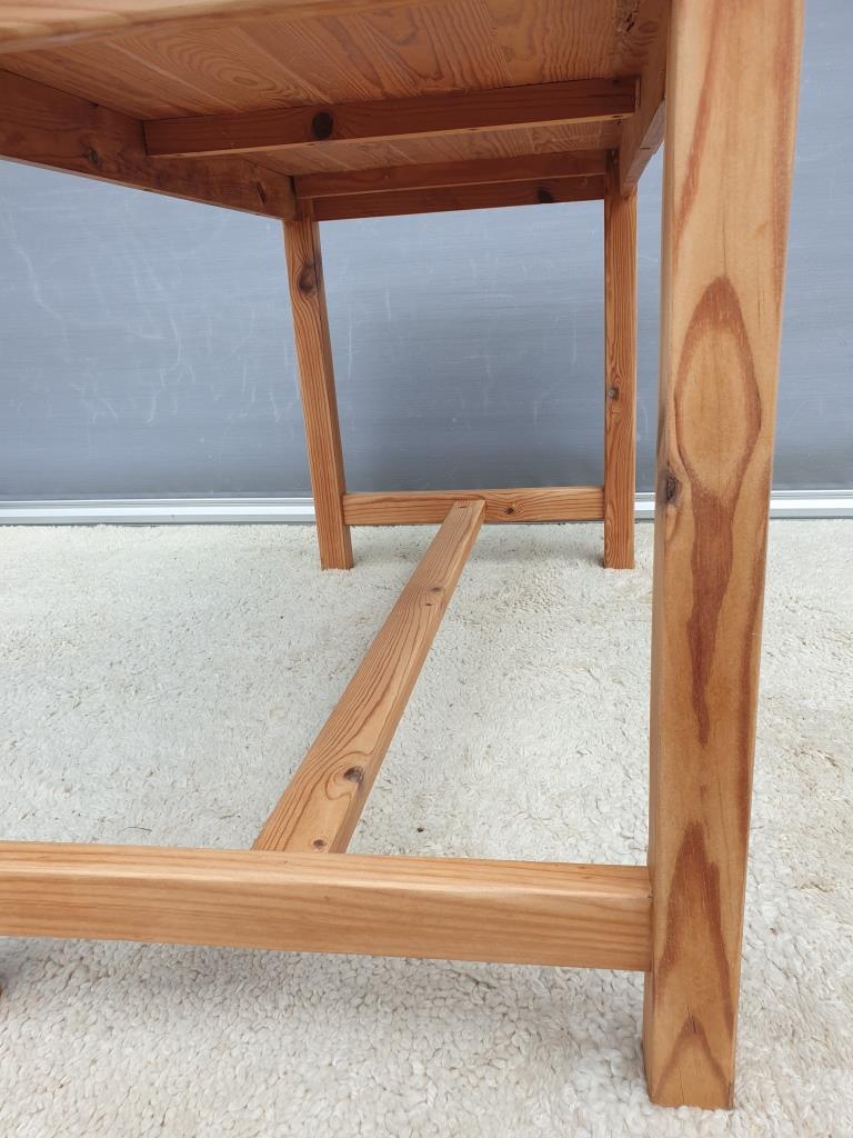 Mountain kitchen table in vintage pine 1970