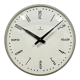 Grey Industrial Factory Wall Clock from Siemens, 1970s