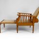 Morris beech lounge chair, Art Deco, France, Circa 1925