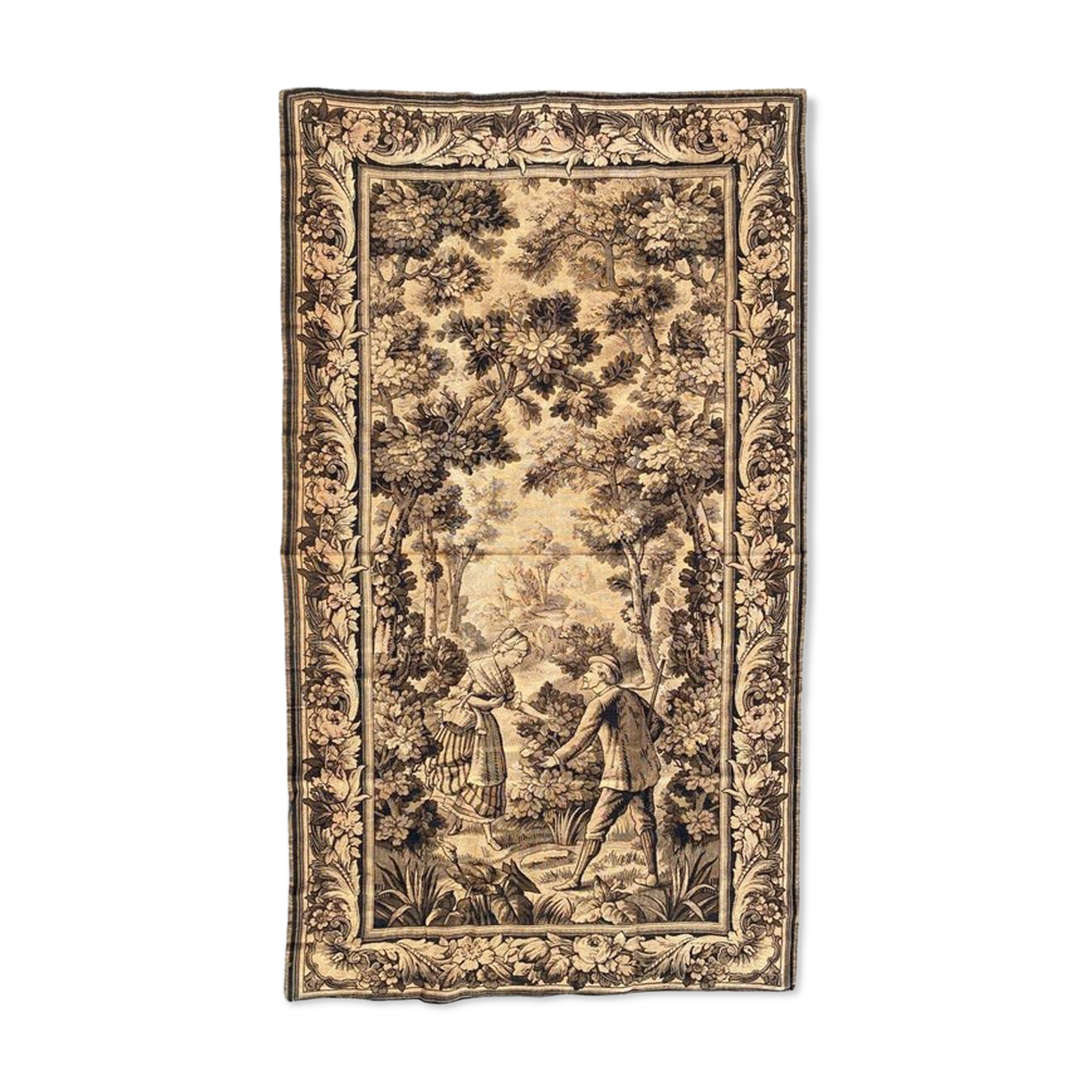 Ancient French tapestry