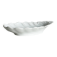 White ceramic shell bowl
