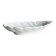 White ceramic shell bowl