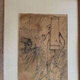 Original drawing Alfred Grévin