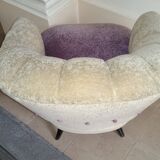 Fauteuil club arc années 50