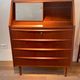 Vintage Scandinavian teak secretary "Holger"
