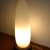 Scandinavian lamp Philips opaline teak