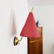 Ensemble de 2 appliques murales en laiton de Rupert Nikoll